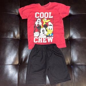 Disney Junior Mickey Cool Crew T-shirt and Shorts Set-4